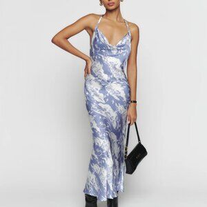 Reformation Torin Silk Dress Size L